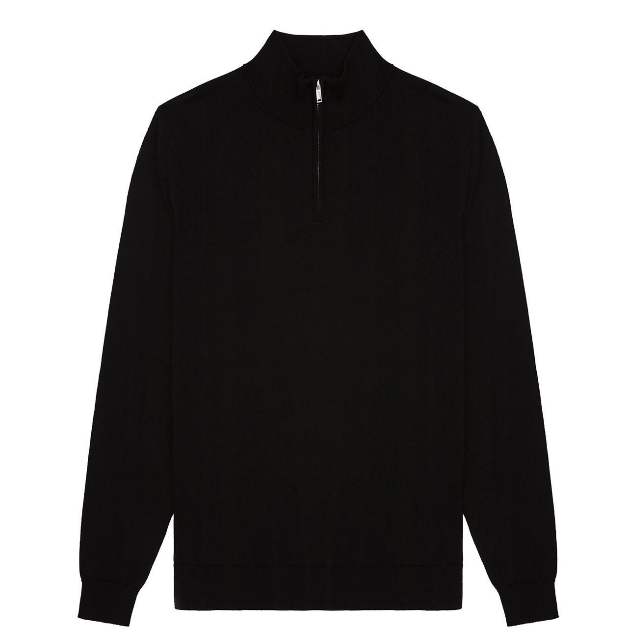 Blackhall Merino Wool Zip Neck Sweater