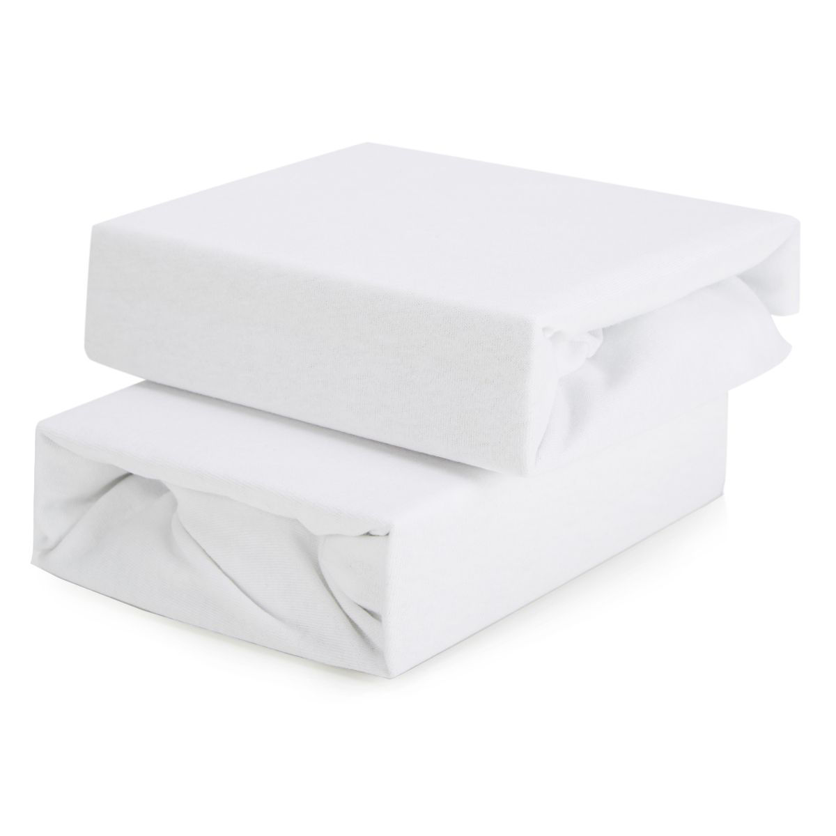 Two-Pack Travel Cot Fitted Sheets