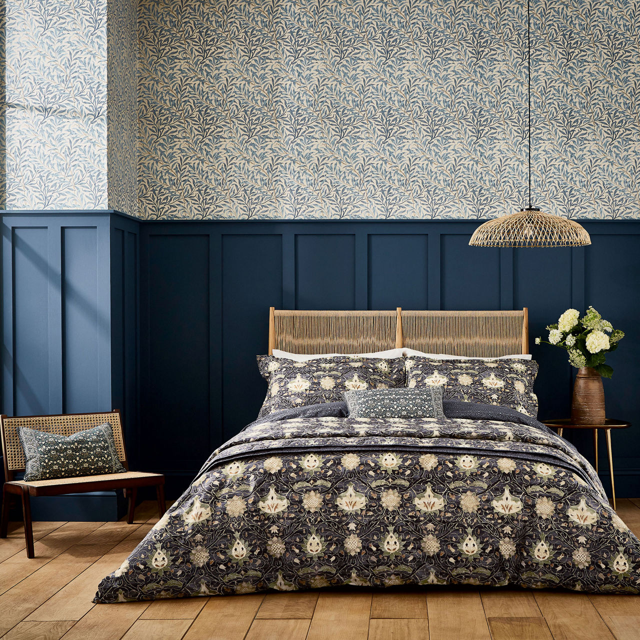 Montreal Coordinated Bedding Indigo-Slate