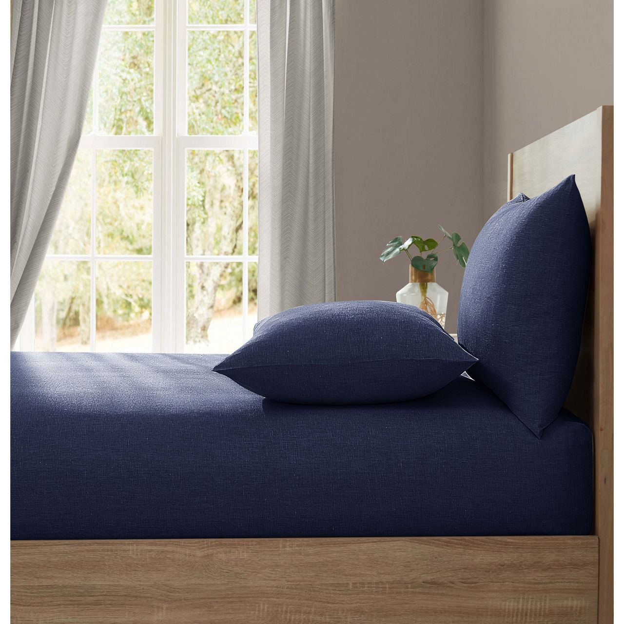 Fitted Sheet Navy Fitted Sheet Navy