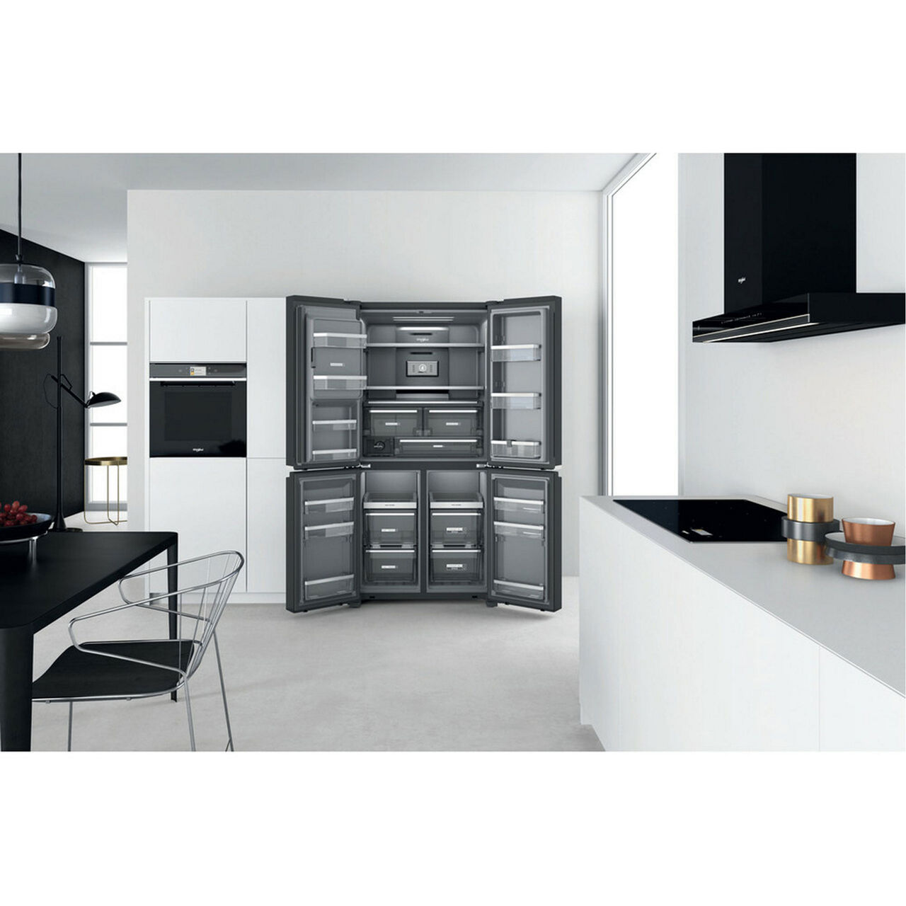 655L Side by Side American Fridge Freezer