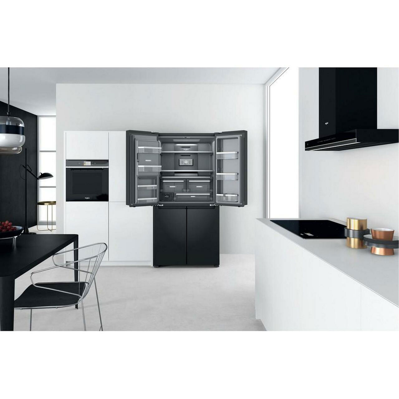 655L Side by Side American Fridge Freezer