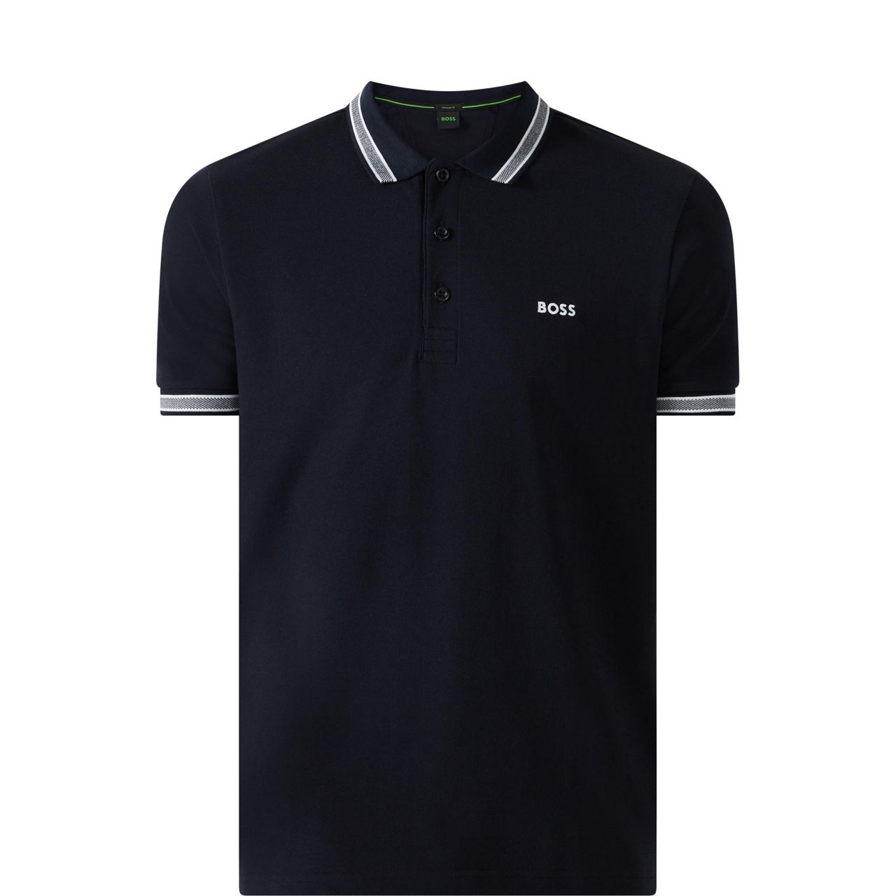 Cotton Polo Shirt with Logo Detailing