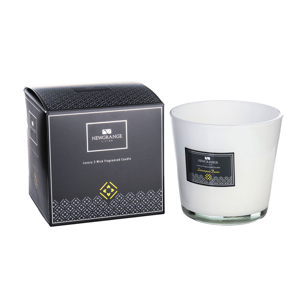 Lemongrass Fusion Luxury Three Wick Candle Lemongrass Fusion Luxury Three Wick Candle