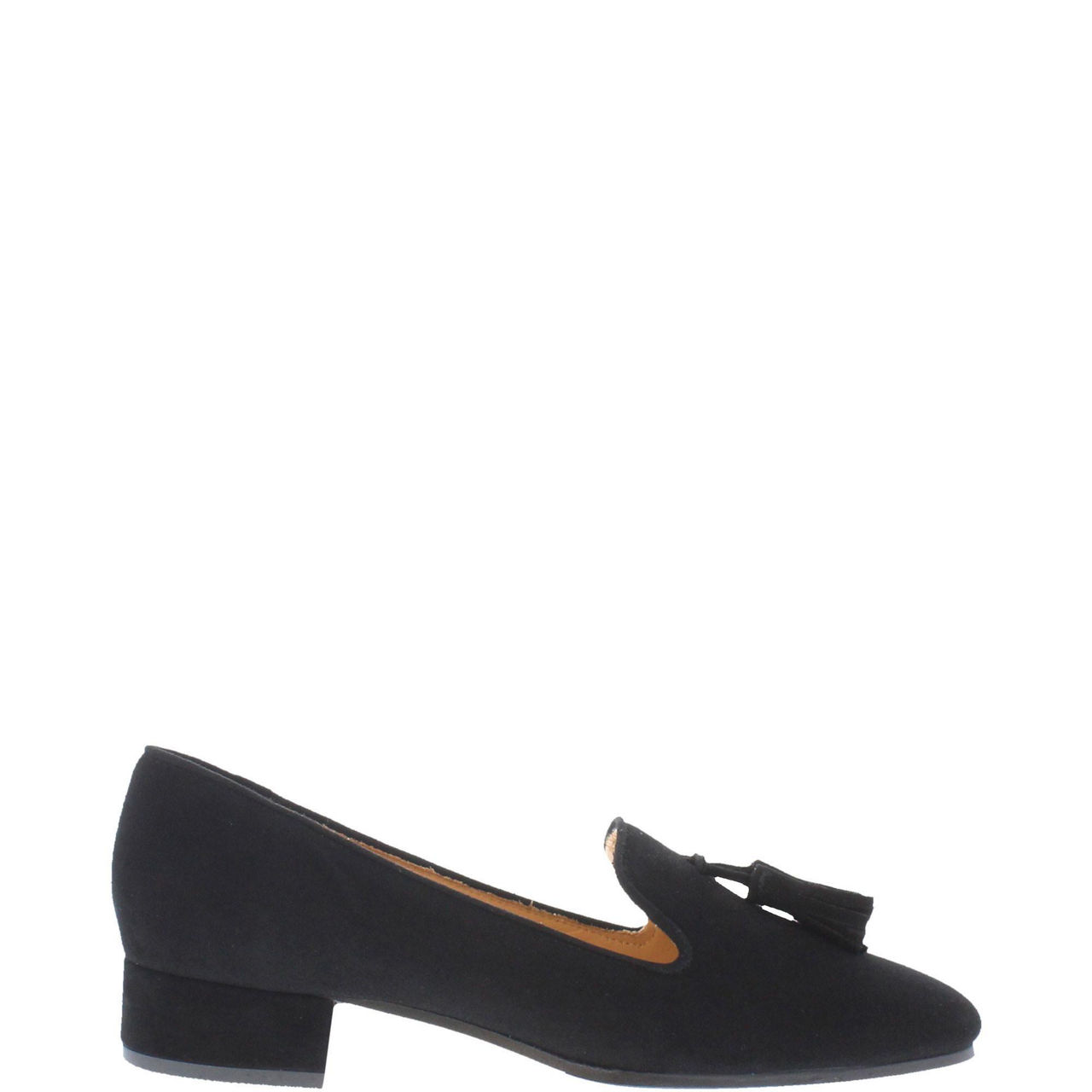 Fiadh Black Suede Loafers