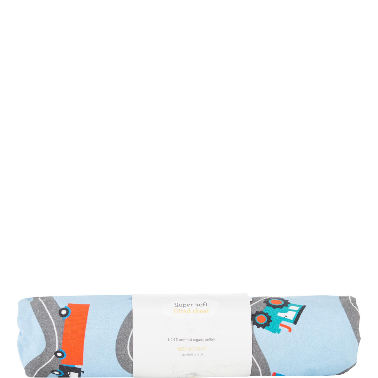 Roads Organic Cotton BeddyBoo Fitted Sheet