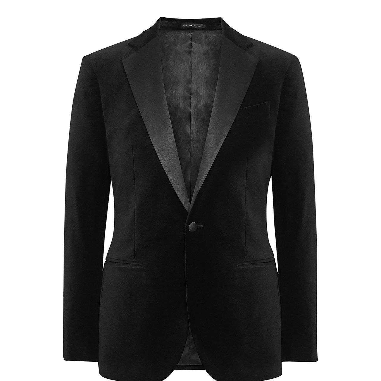Ace Single Breasted Velvet Blazer