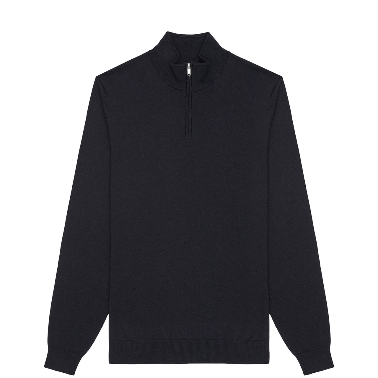 Blackhall Merino Wool Zip Neck Sweater