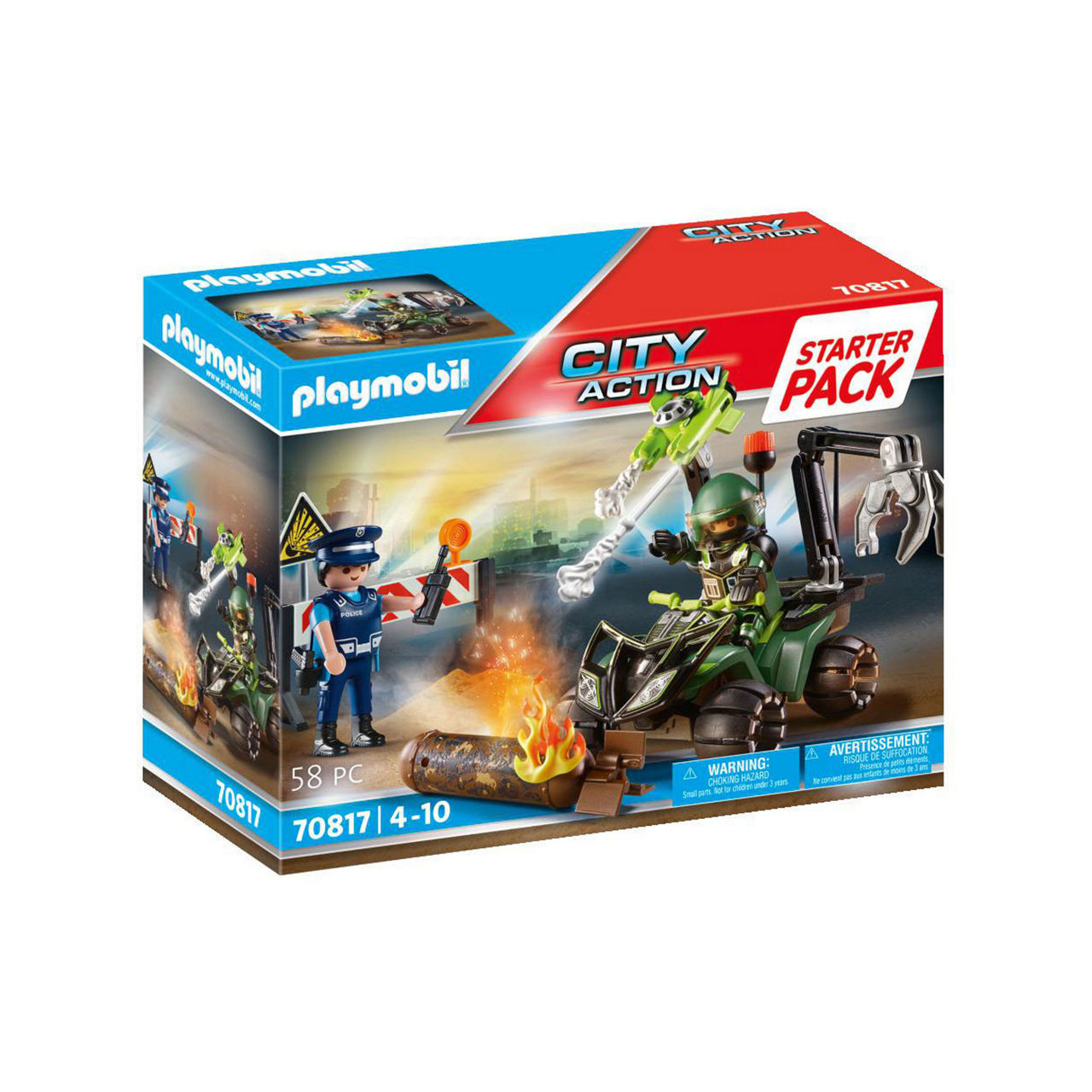 PLAYMOBIL City Action Police Training Starter Pack