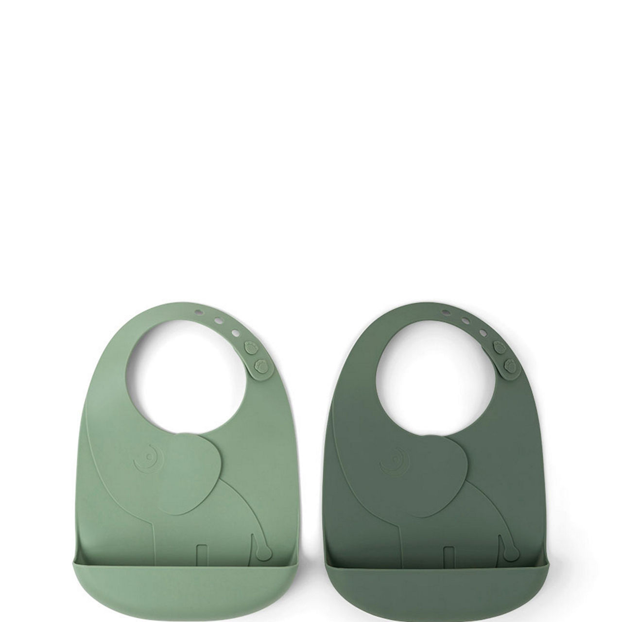 Two-Pack Peekaboo Elphee Bibs