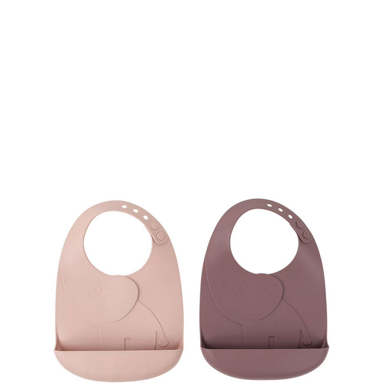 Two-Pack Peekaboo Elphee Bibs