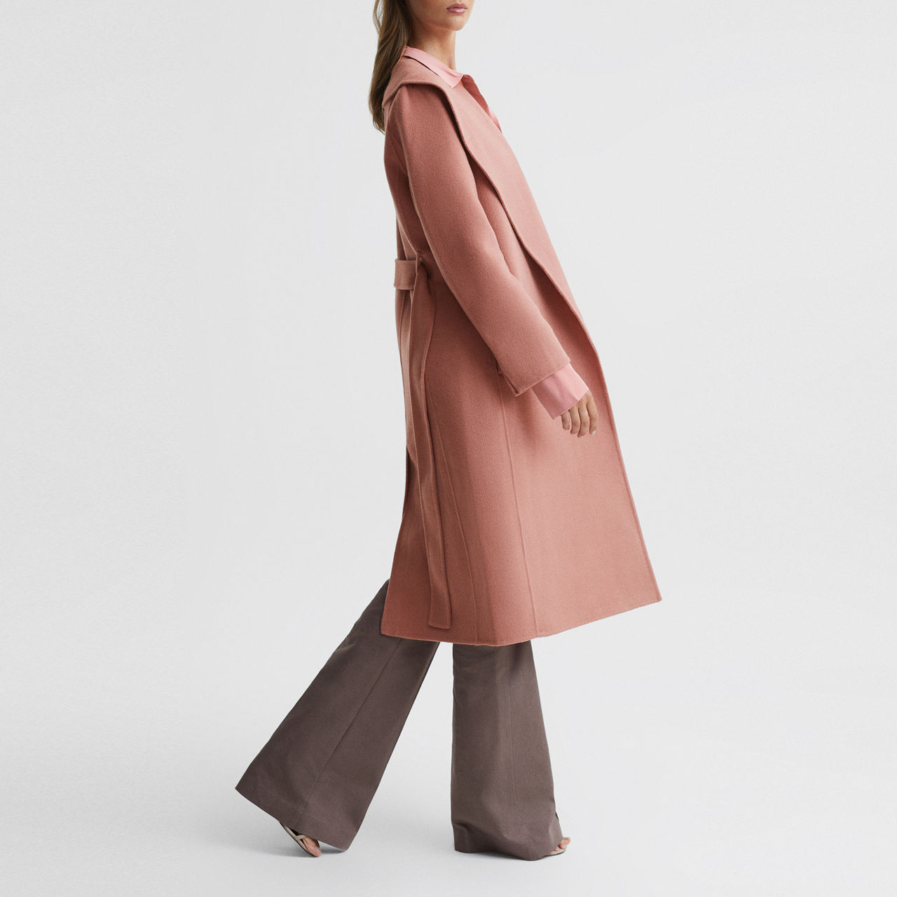 Freja Blindseam Shawl Collar Coat