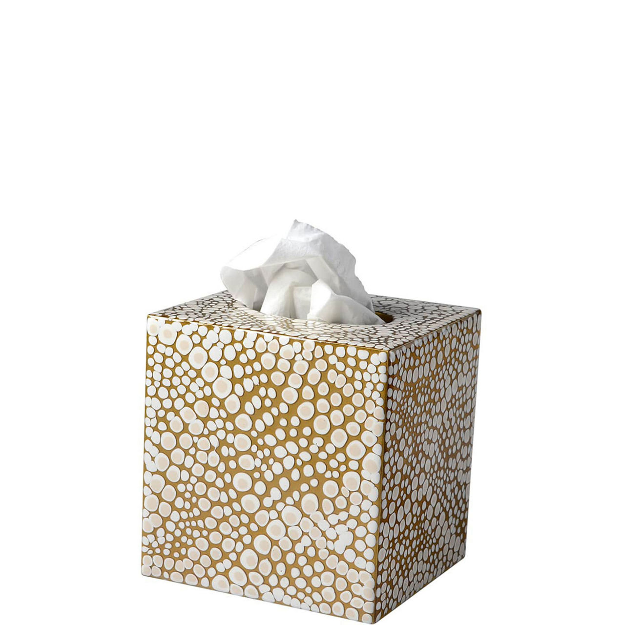 Tissue Box Gold