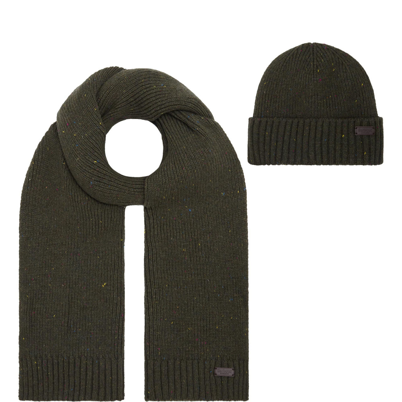 Wool-Blend Hat & Scarf Gift Set
