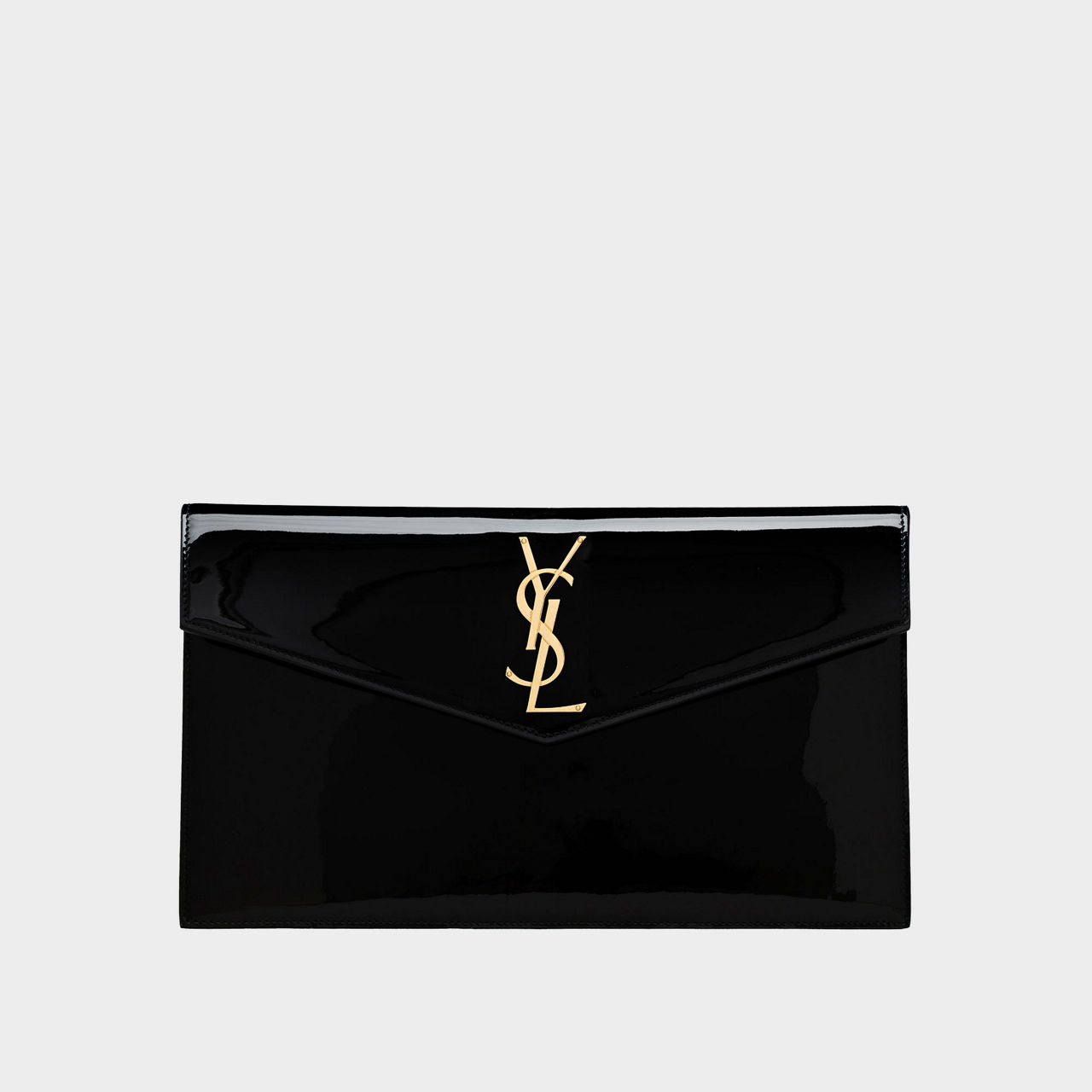 Patent Leather Medium Pouch
