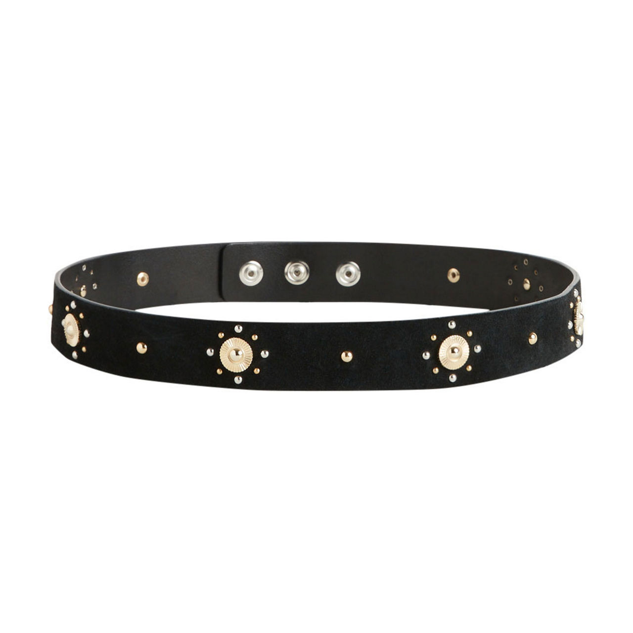 CLAUDIE PIERLOT Alabama Embellished Leather Belt