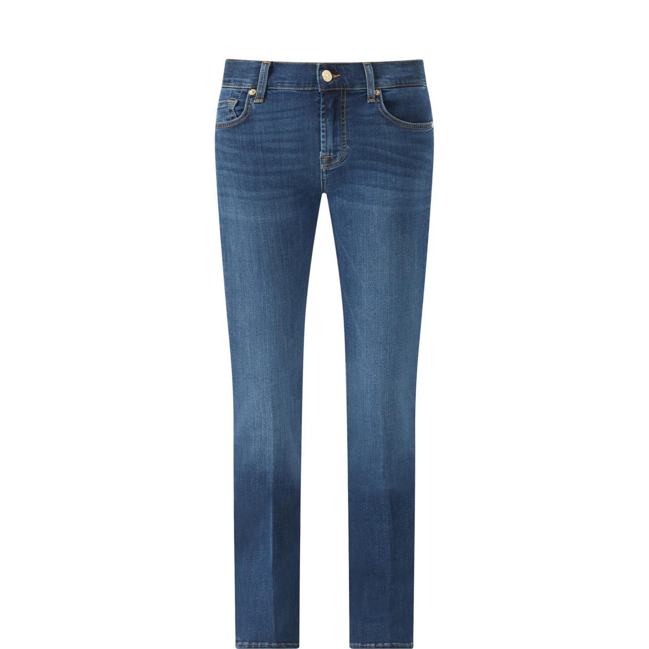 Bootcut Bair Mid-Rise Jeans