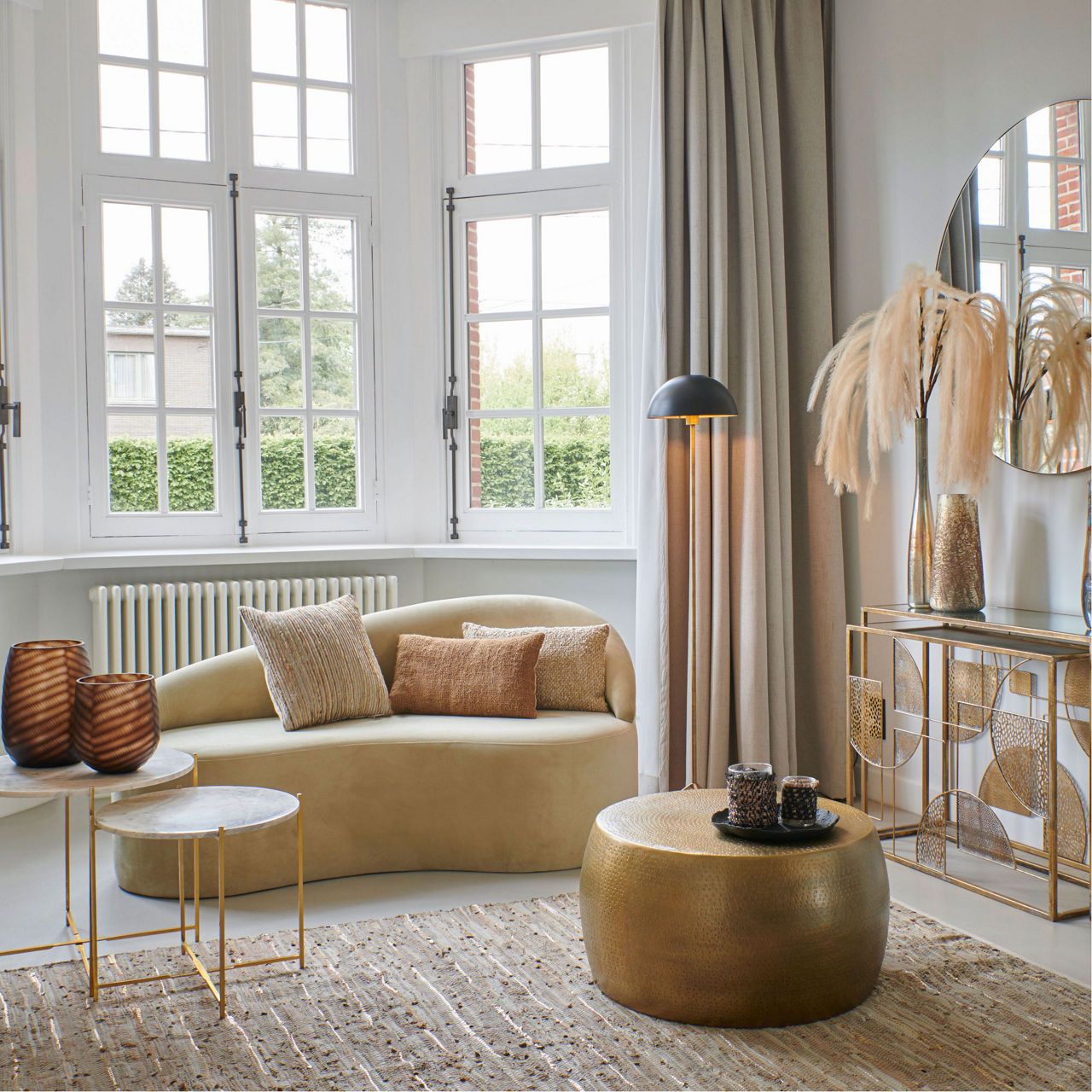 Taniya Rug 180x240 Natural