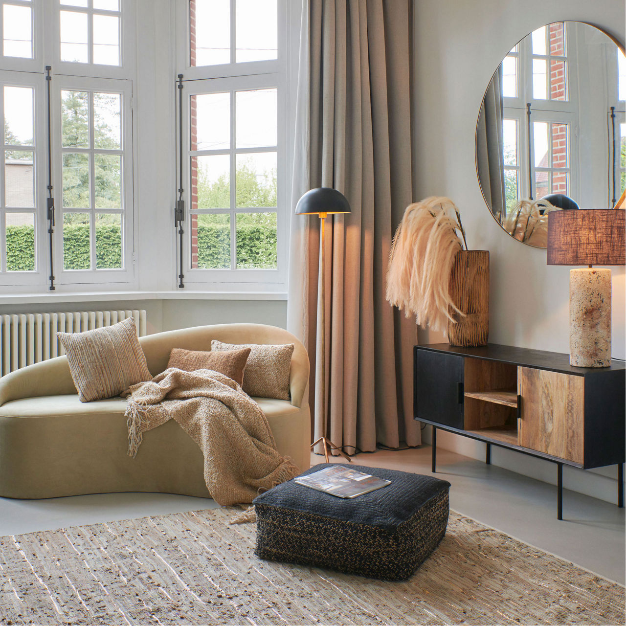 Taniya Rug 180x240 Natural