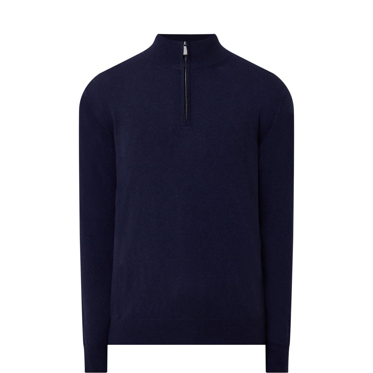 Half-Zip Cashmere Sweater