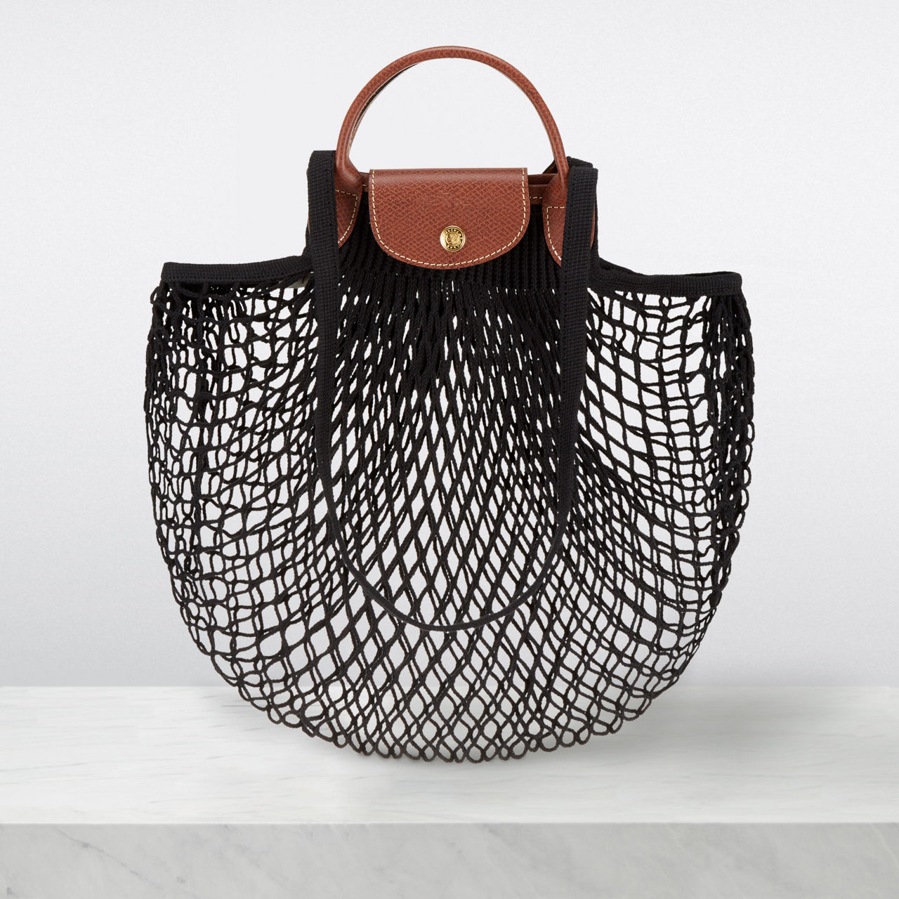 Le Pliage Filet Large Mesh Top Handle Bag preview