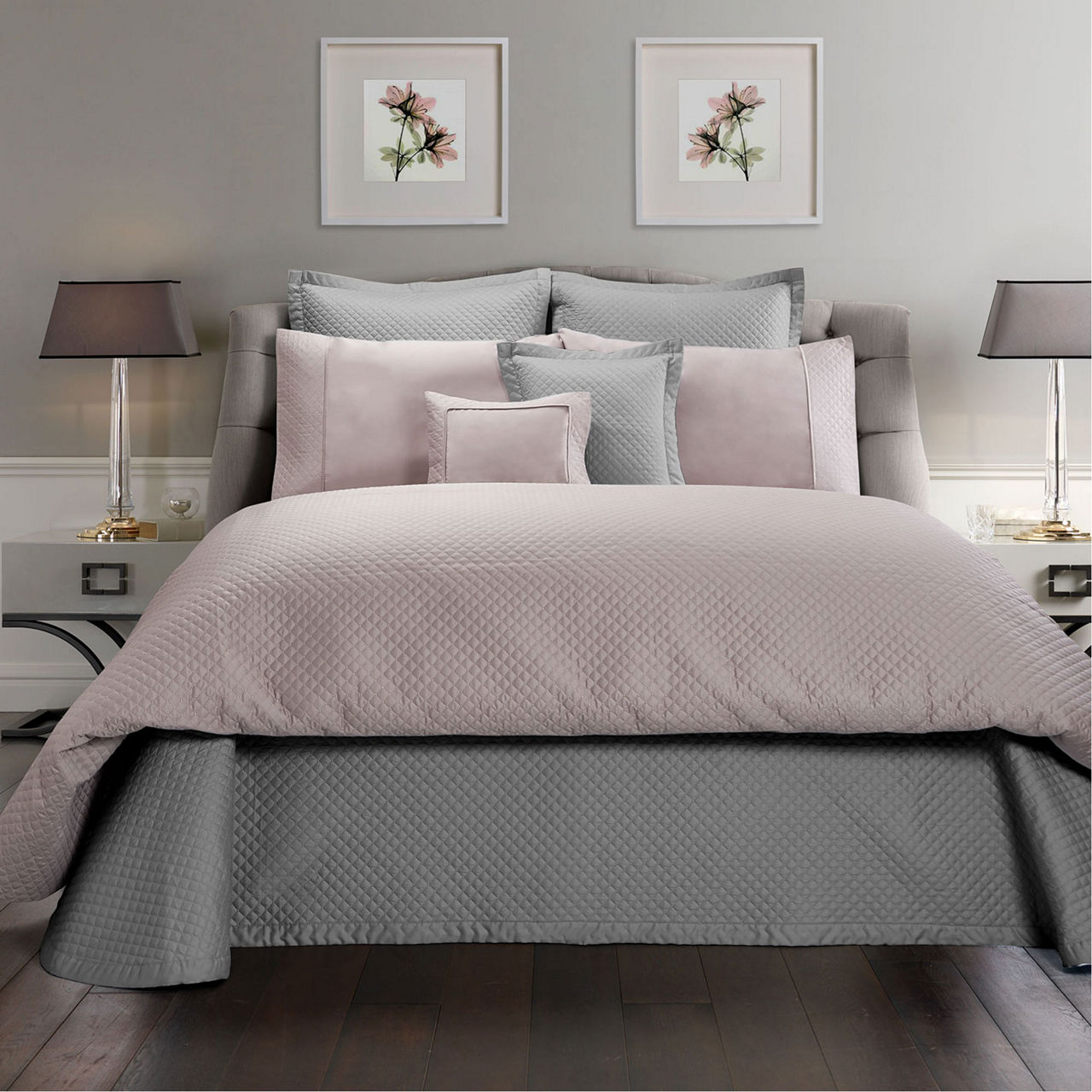 Vicky Coordinated Bedding Grey