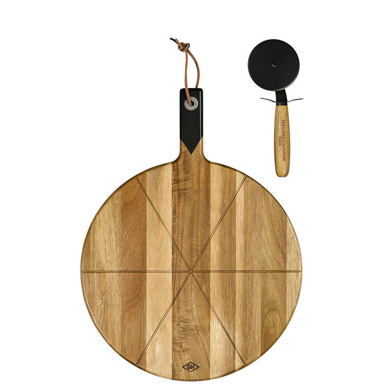 Pizza Cutter & Serving Board