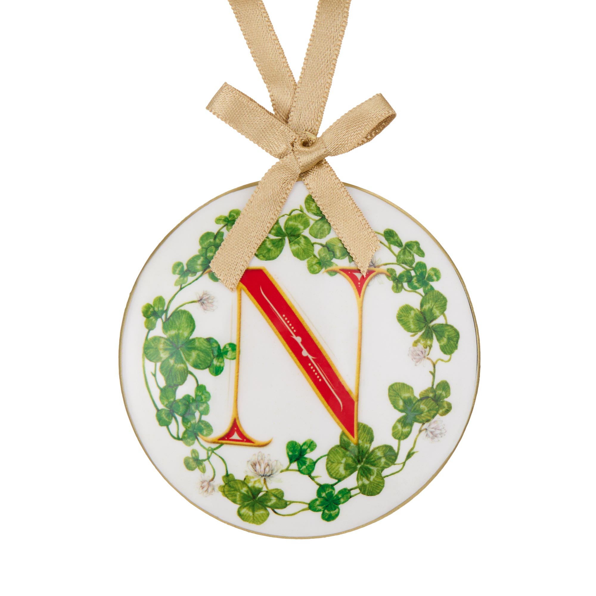 Enamel Letter N Decoration