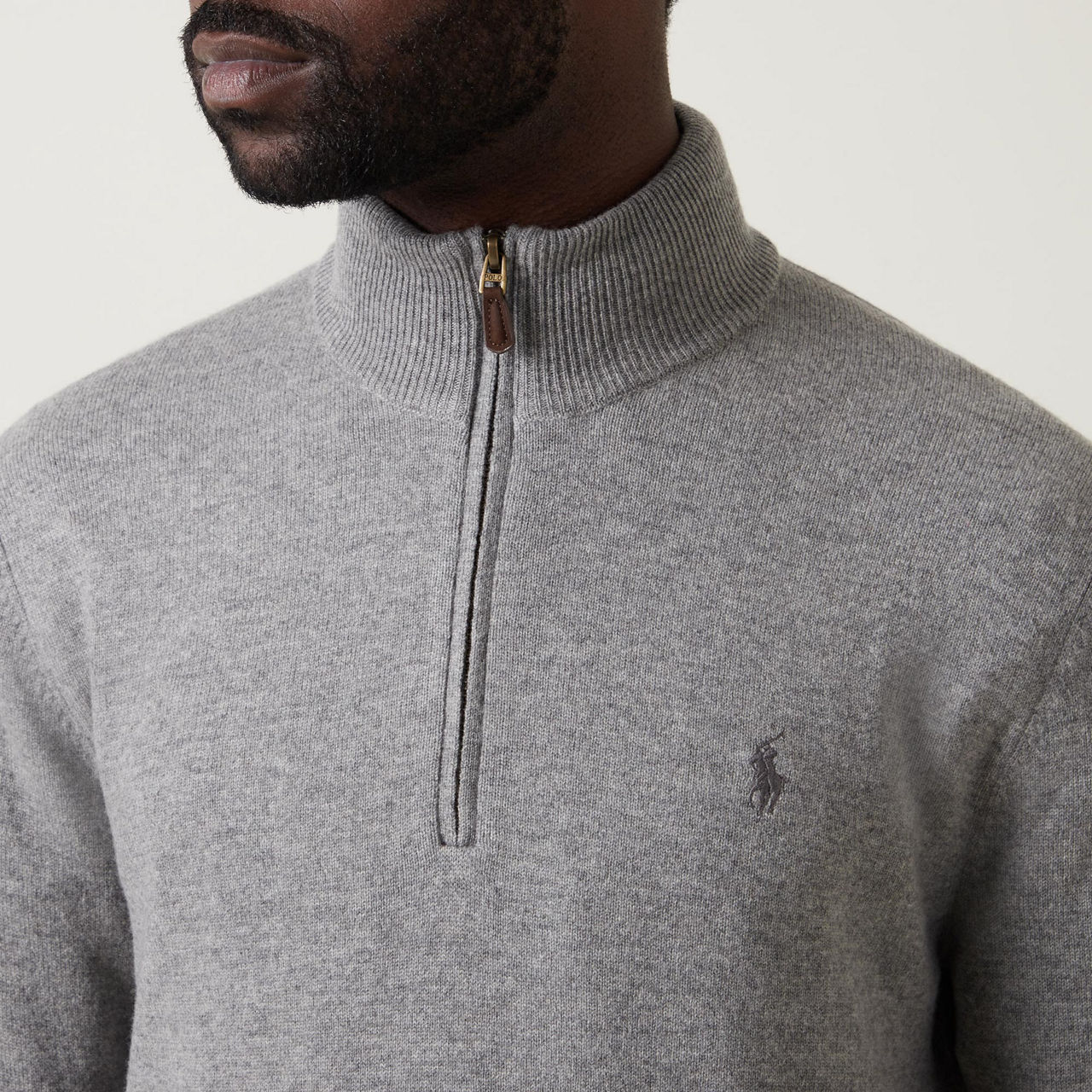 Polo Logo Half-Zip Sweater Polo Logo Half-Zip Sweater
