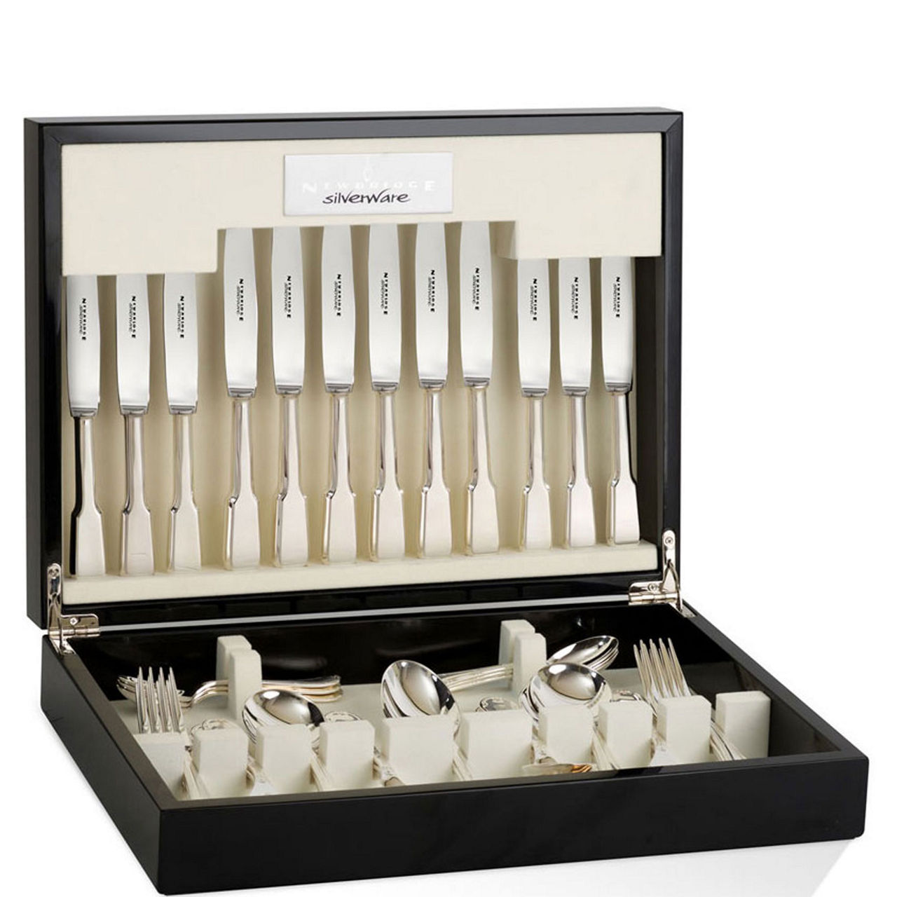 Plain Fiddle 44-Piece Cutlery Canteen