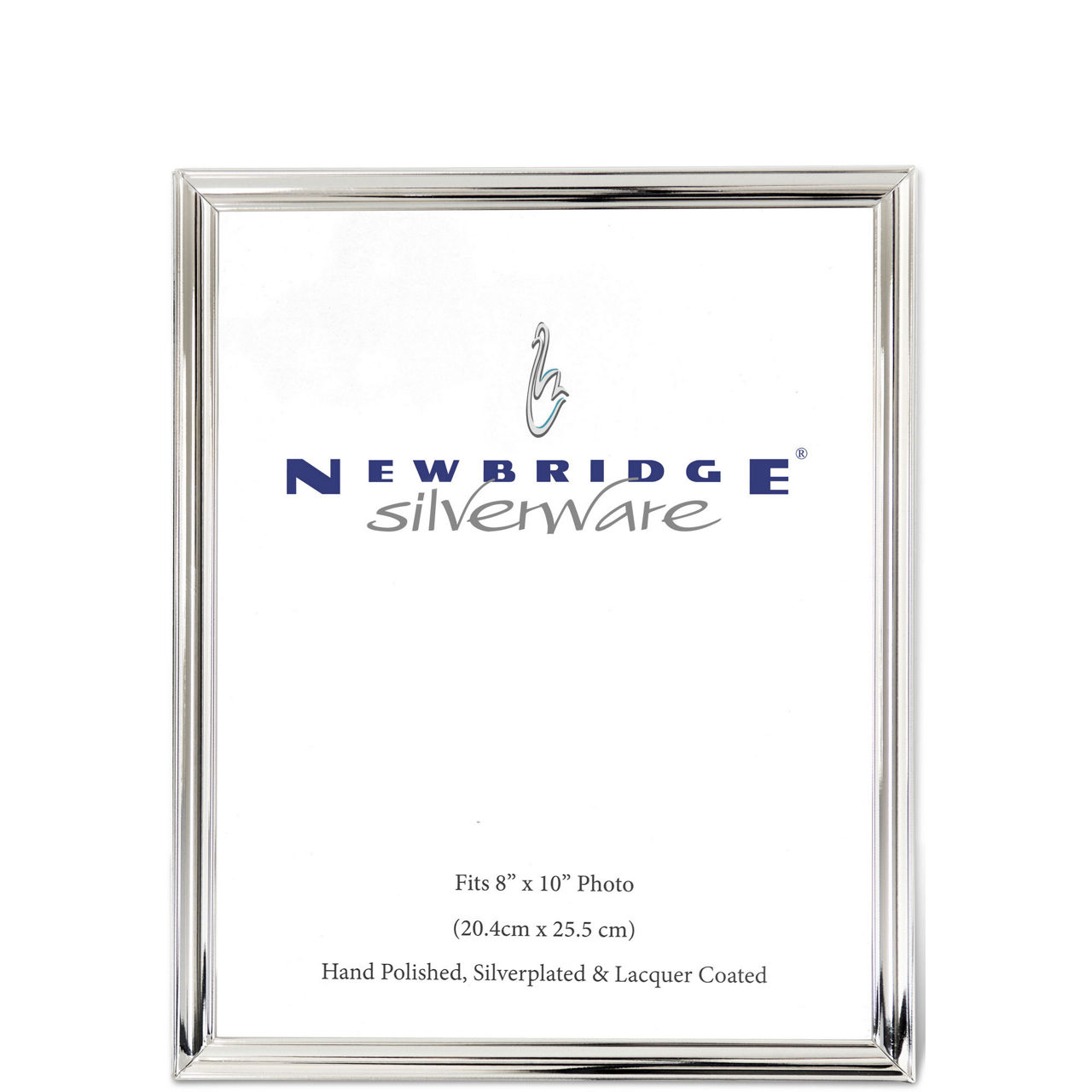 Silver-Plated Photo Frame 8x10in