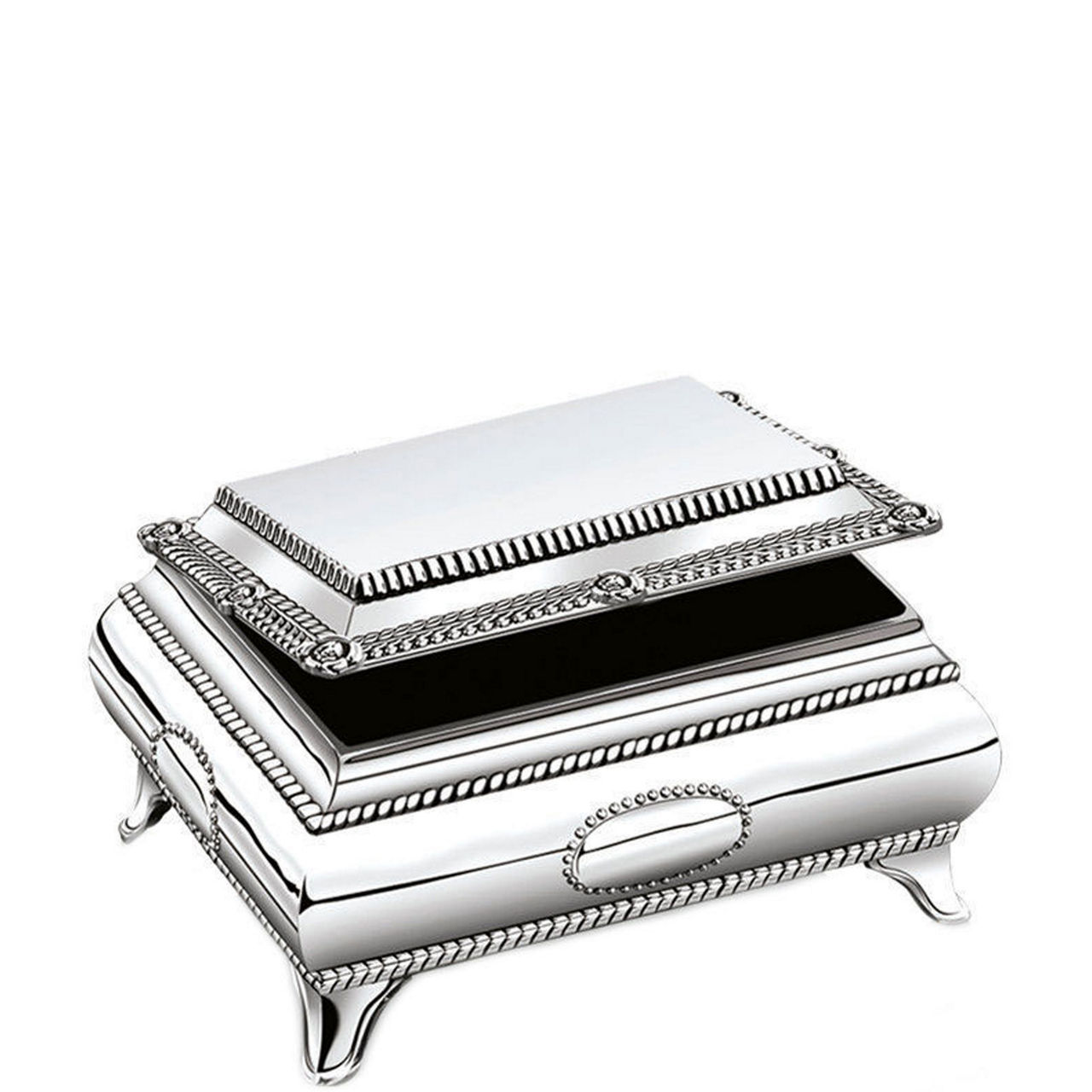 Silver-Plated Jewellery Box
