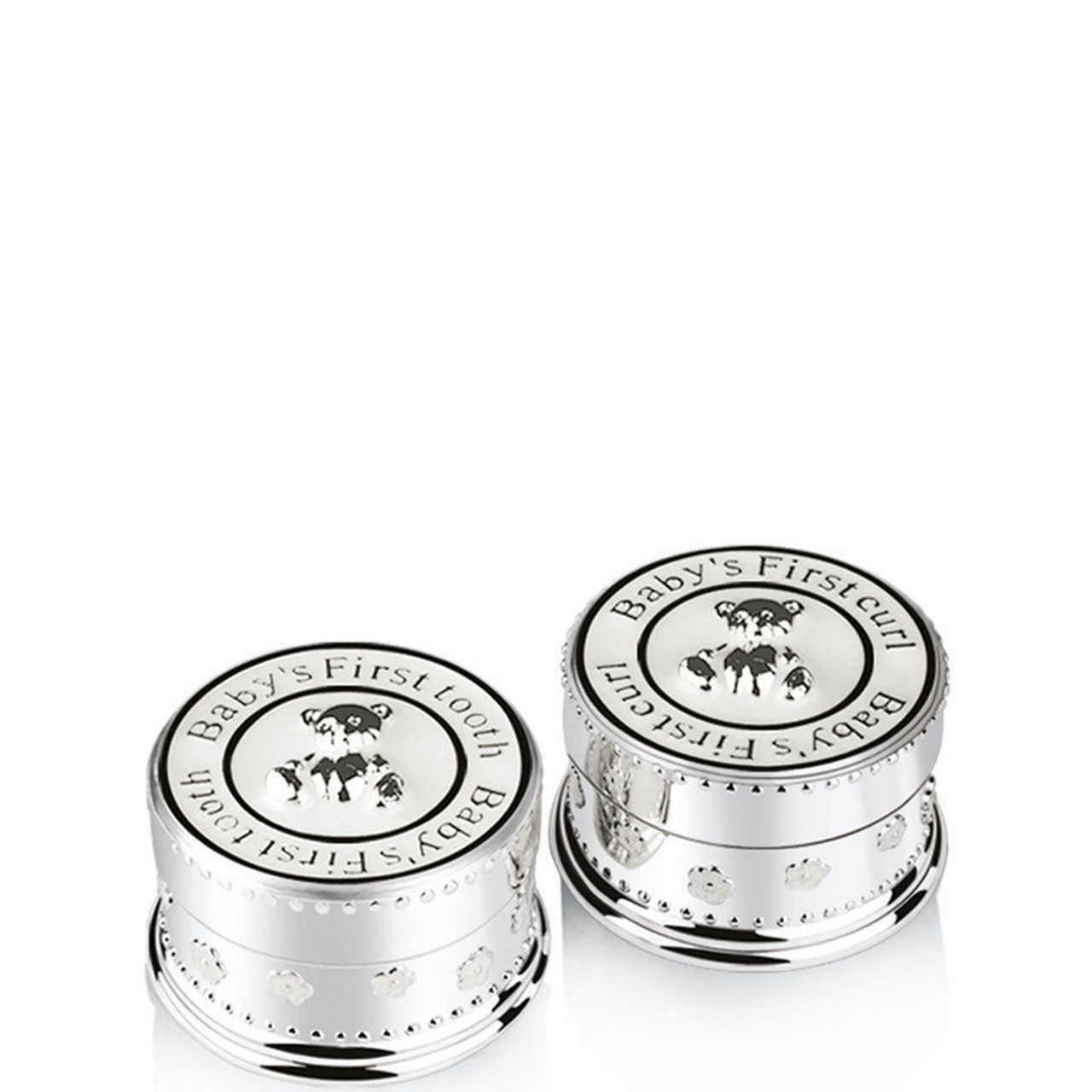 Teddy Bear First Tooth & Curl Two-Piece Set