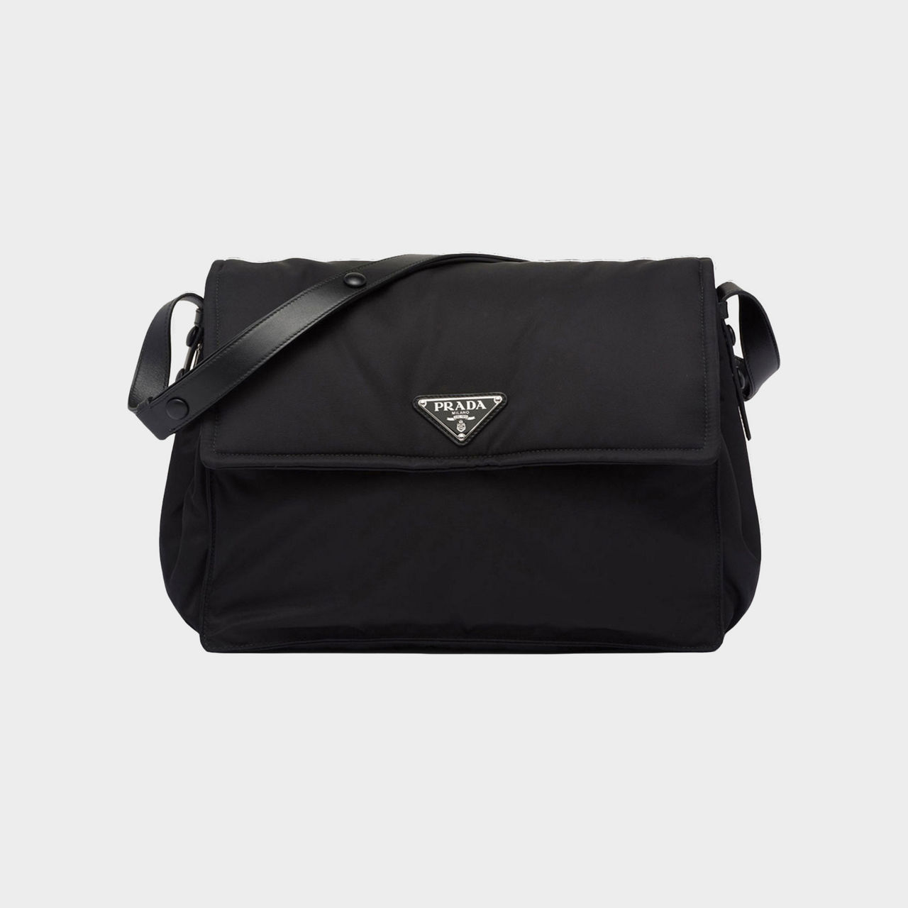 Traveller Re-Nylon Large Padded Shoulder Bag
