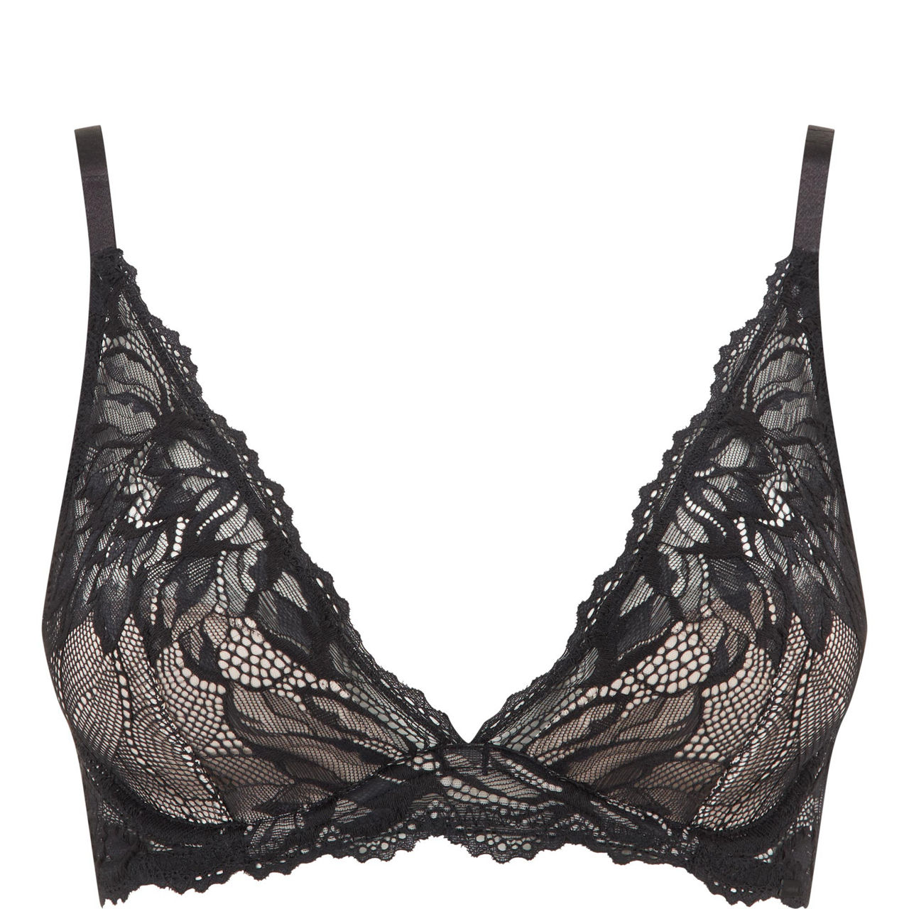 Seductive Comfort Lace Plunge Bra