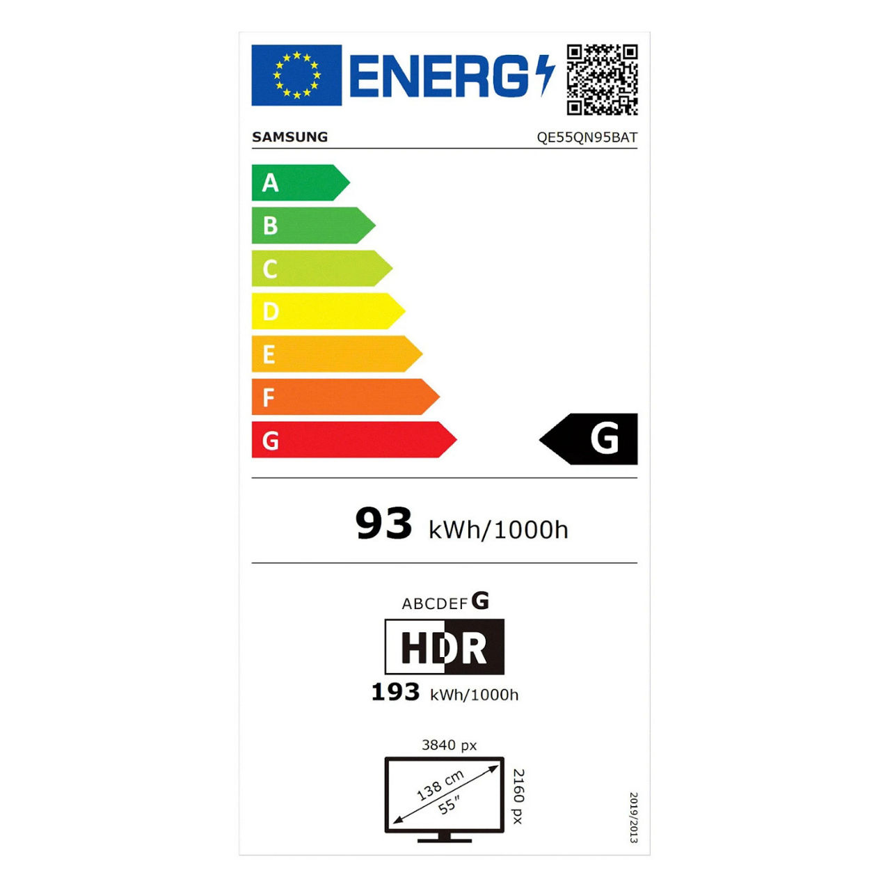 55 Inch 4K Neo QLED QN95B Quantum Smart TV