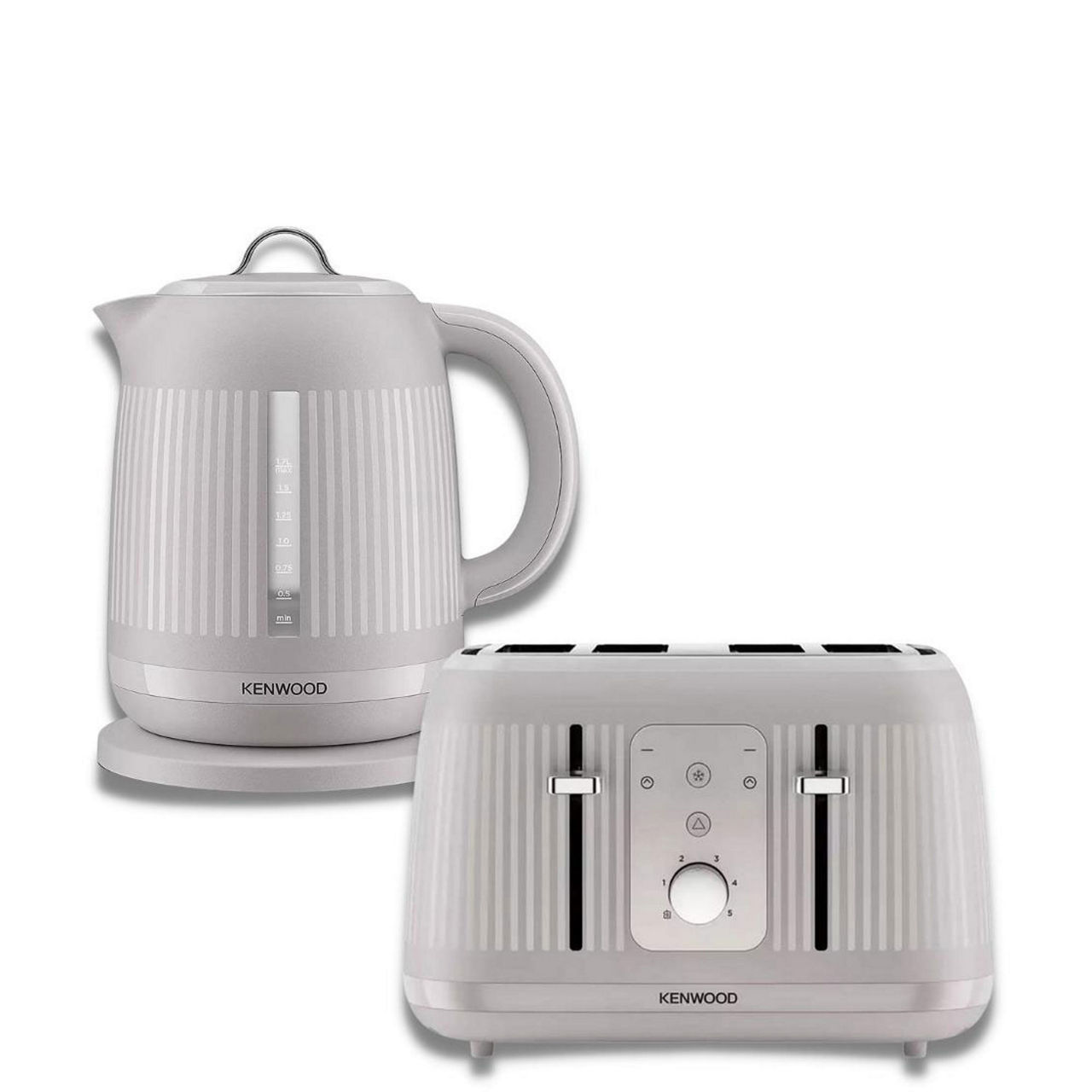 Dawn Kettle and Toaster Coordinated Set Cream