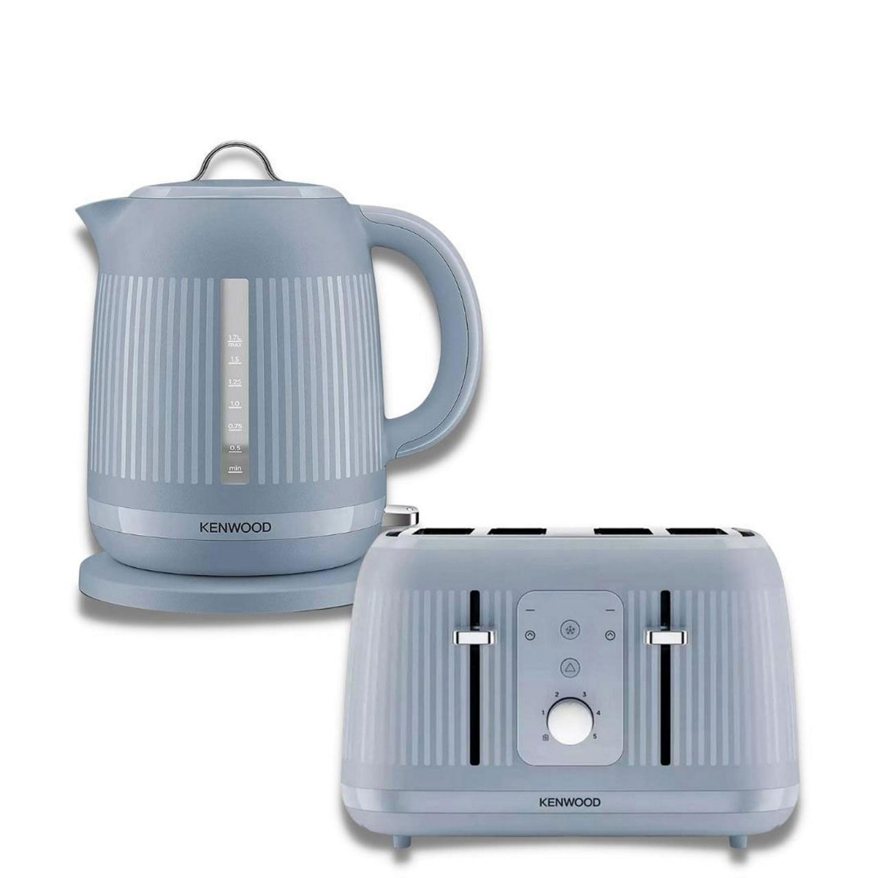 Dawn Kettle and Toaster Coordinated Set Blue