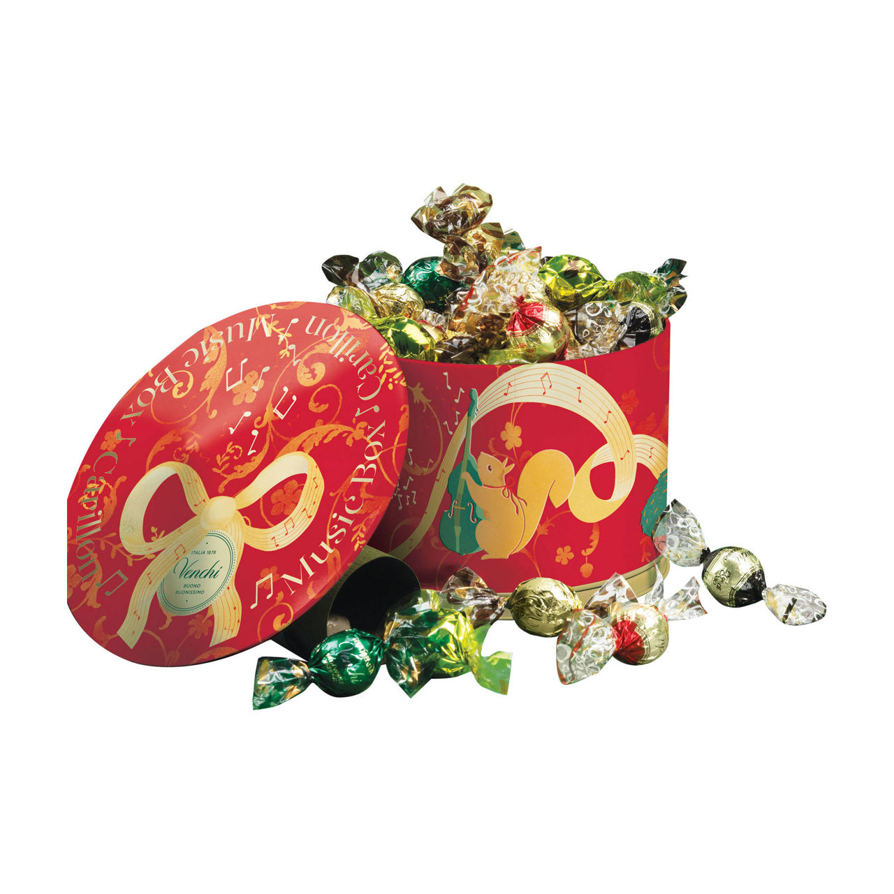 Christmas Carillon Metal with Pearls and Chocomousse Chocolates 300g preview