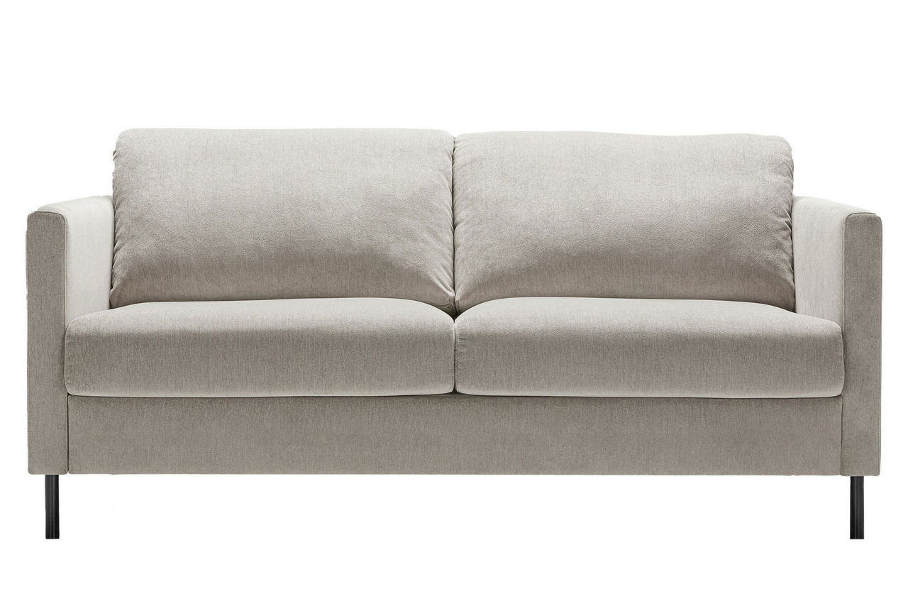 Felix Three Seater Sofa Bed Lilac Light Grey