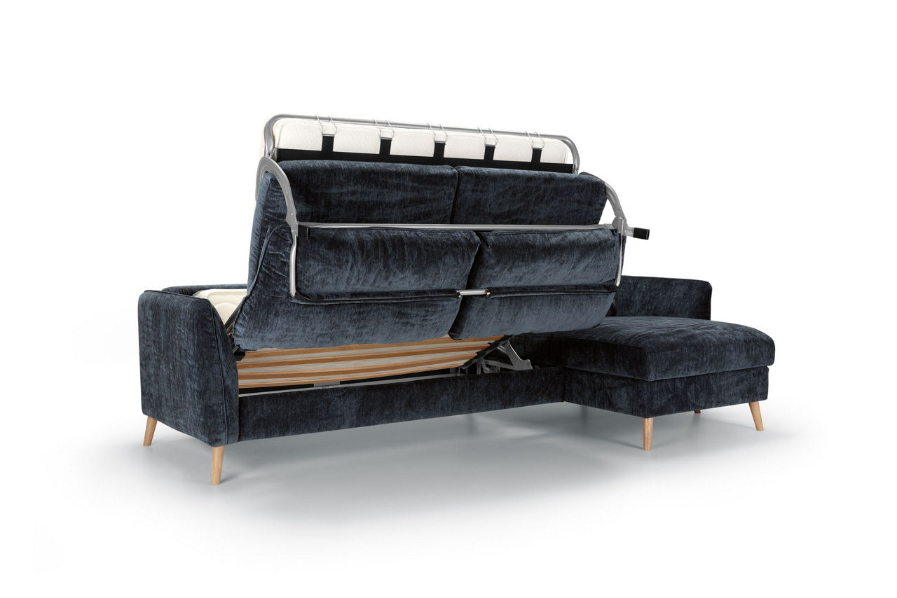 Lucy Sofa Bed Set One Atropa Dark Blue