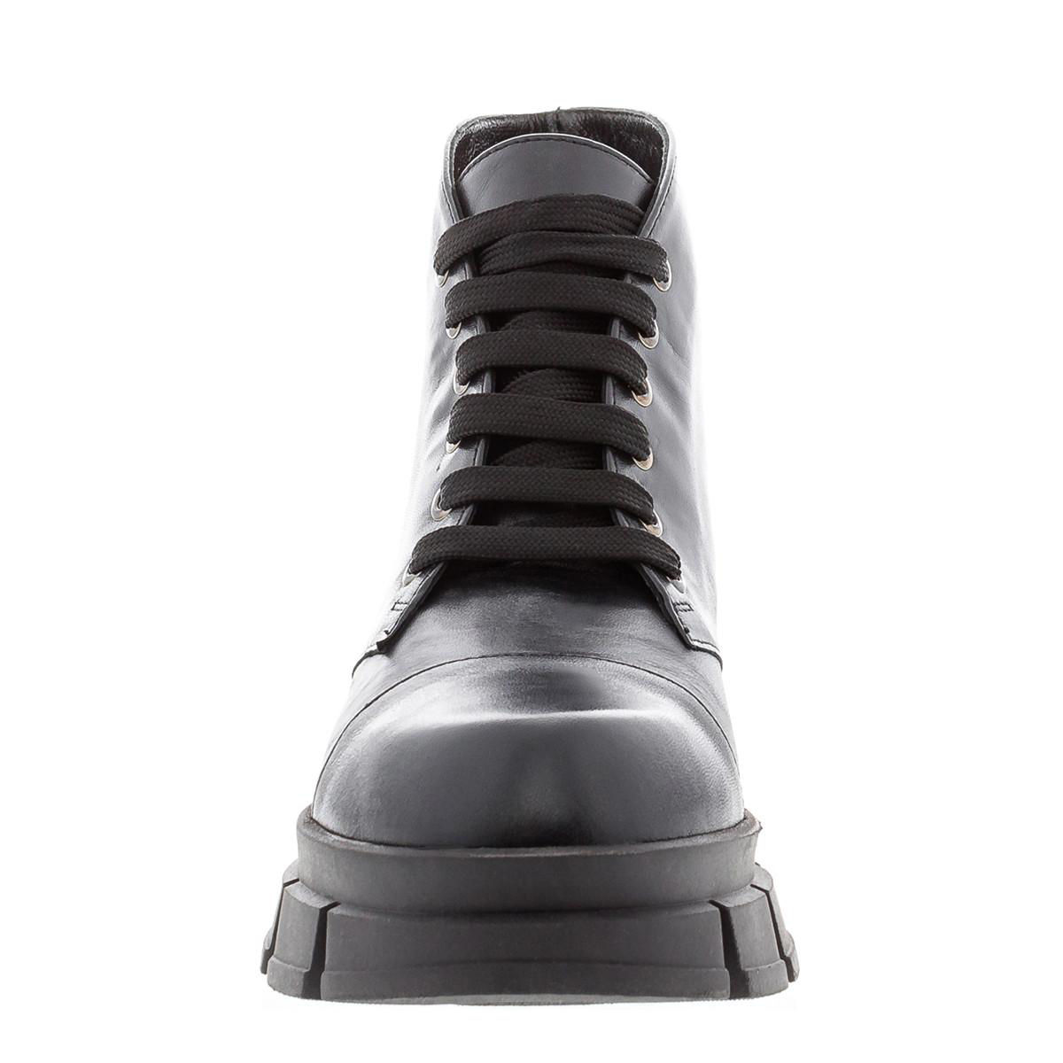 Dahlia Leather Ankle Boots