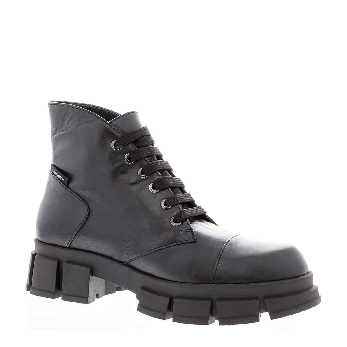 Dahlia Leather Ankle Boots