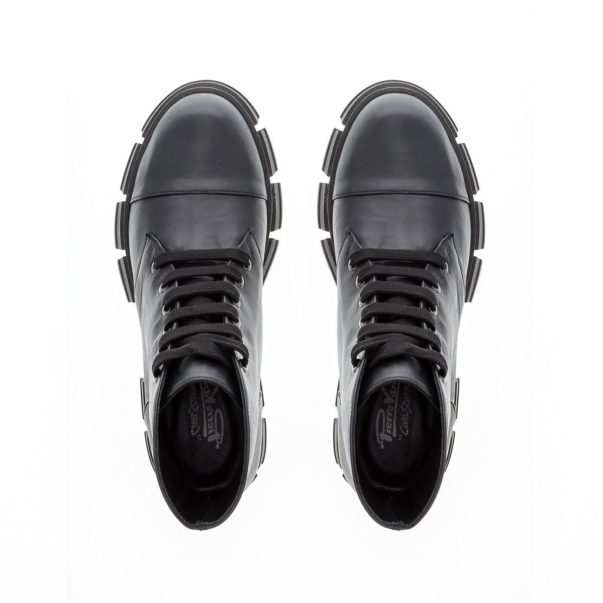 Dahlia Leather Ankle Boots