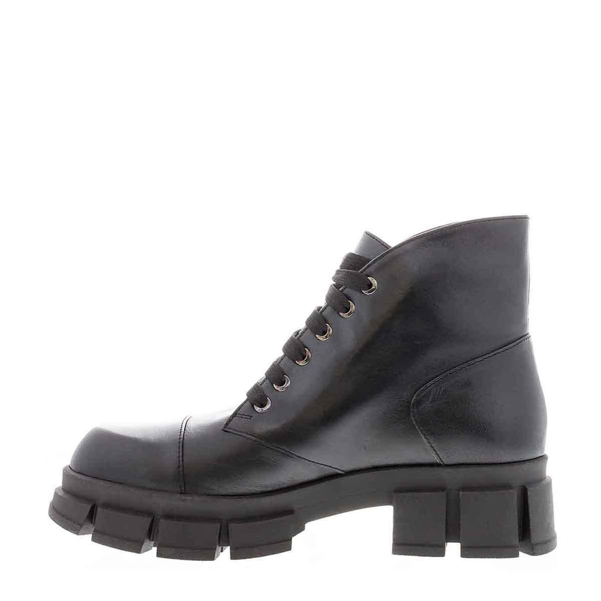 Dahlia Leather Ankle Boots