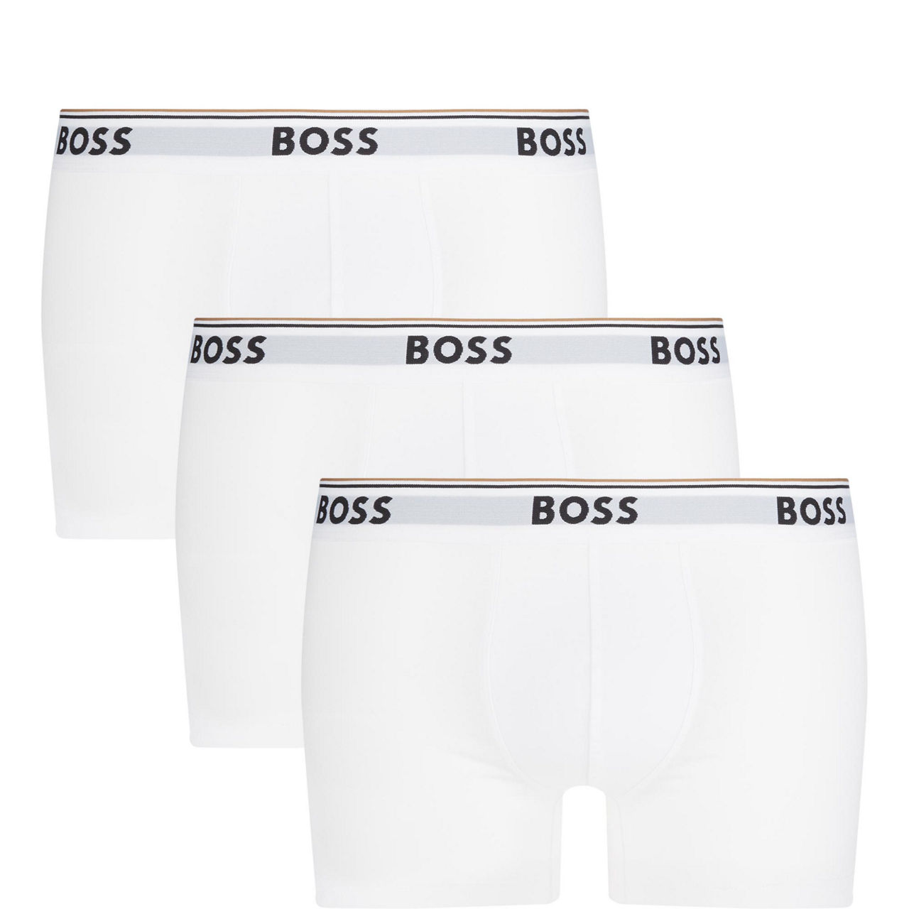 Three-Pack Power Solid Colour Boxers