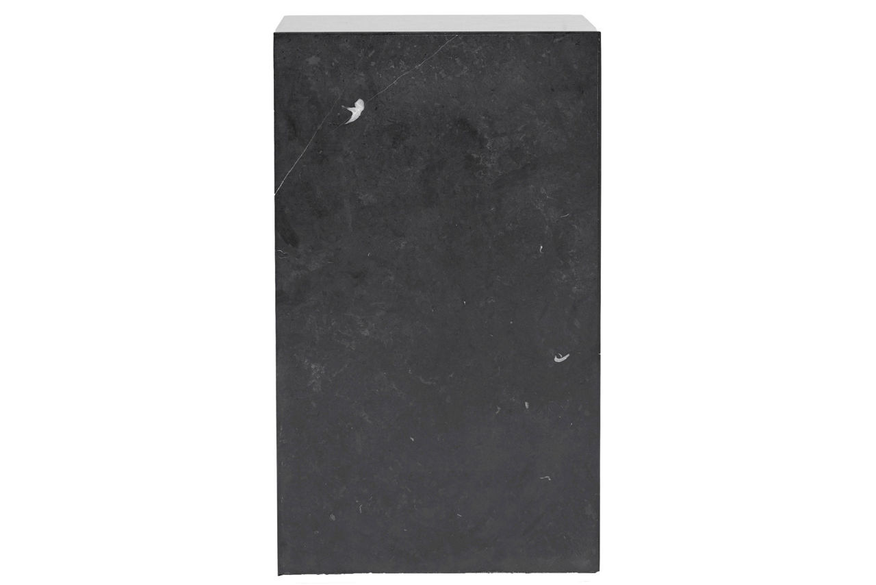 Plinth Table Tall Black