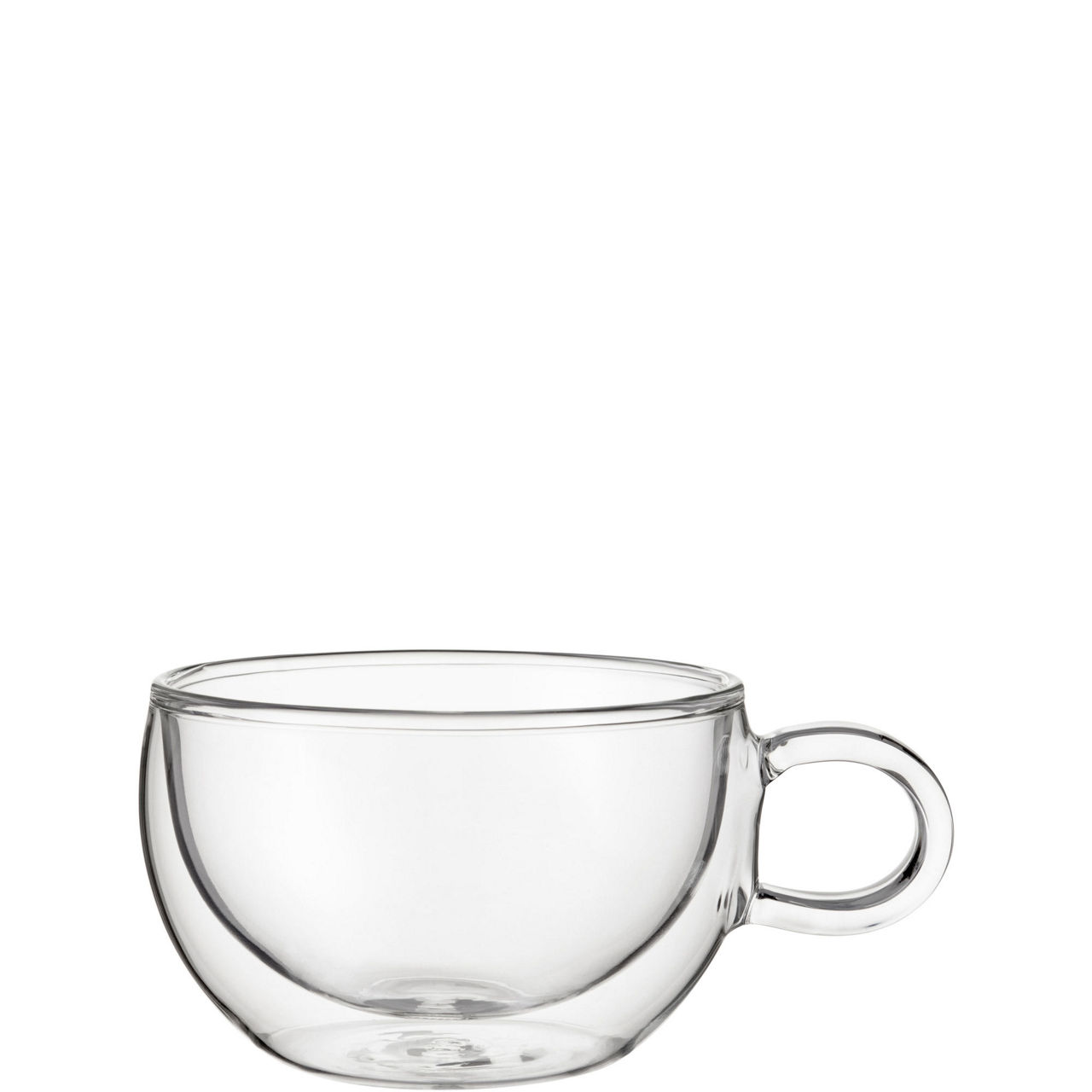 Duo Set of Two Cappuccino Glasses 250ml