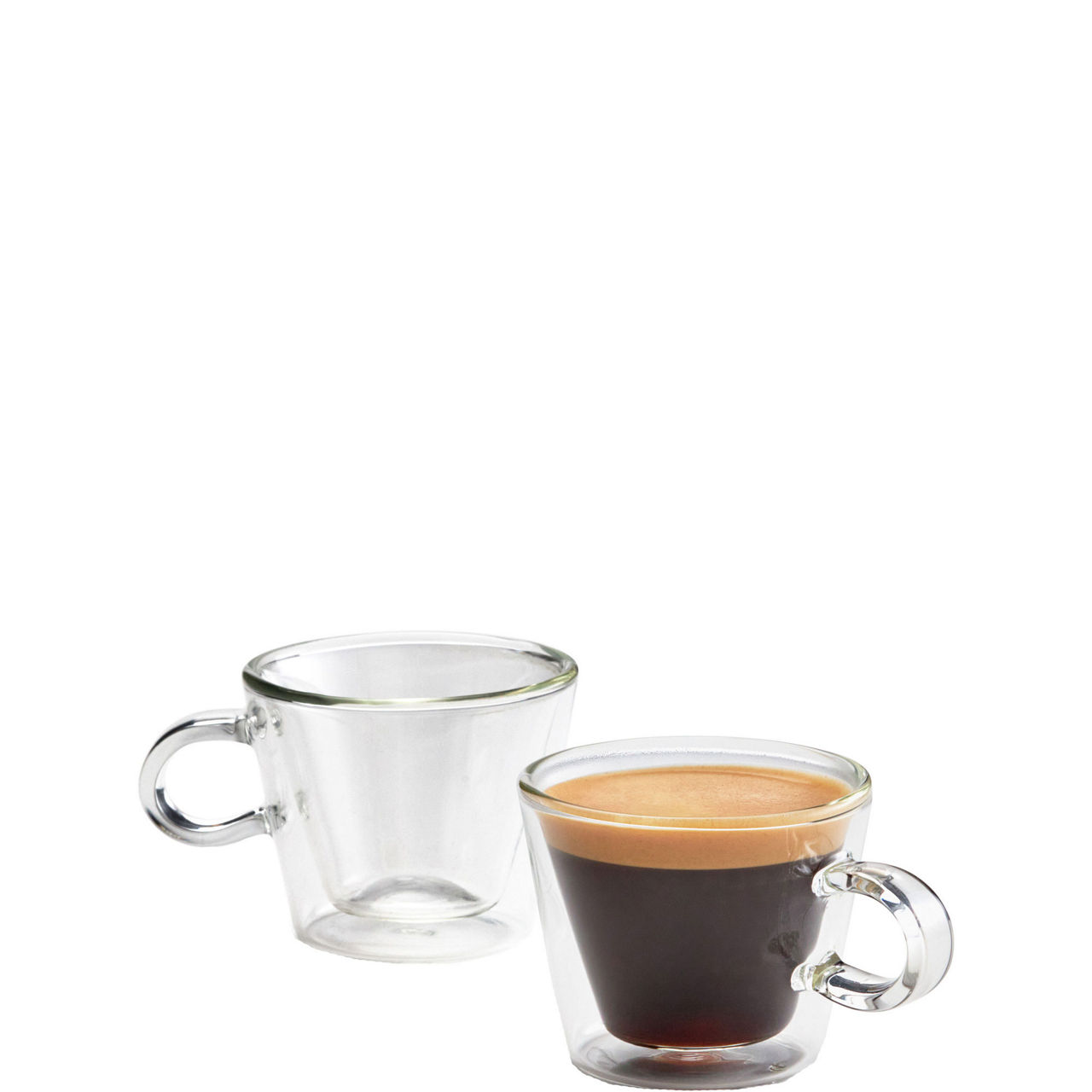 Duo Set of Two Espresso Glasses 75ml