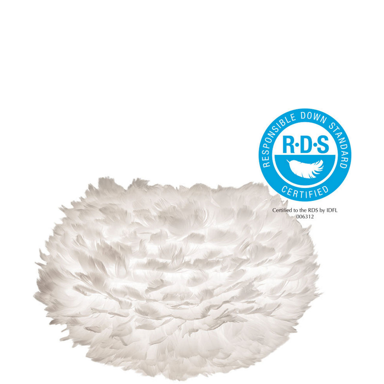 Eos Medium Lampshade White